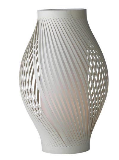 Collection - Twist Column - Table Lamp - White